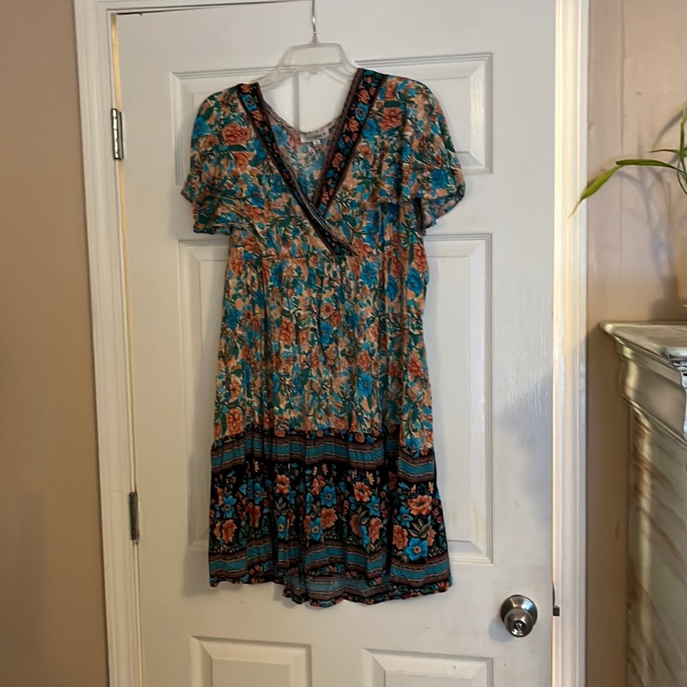 Cute Tropical Umgee Dress (1xl but fits more like an xl)